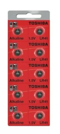 Imagem de Bateria LR41 Toshiba Cartela com 10 unidades